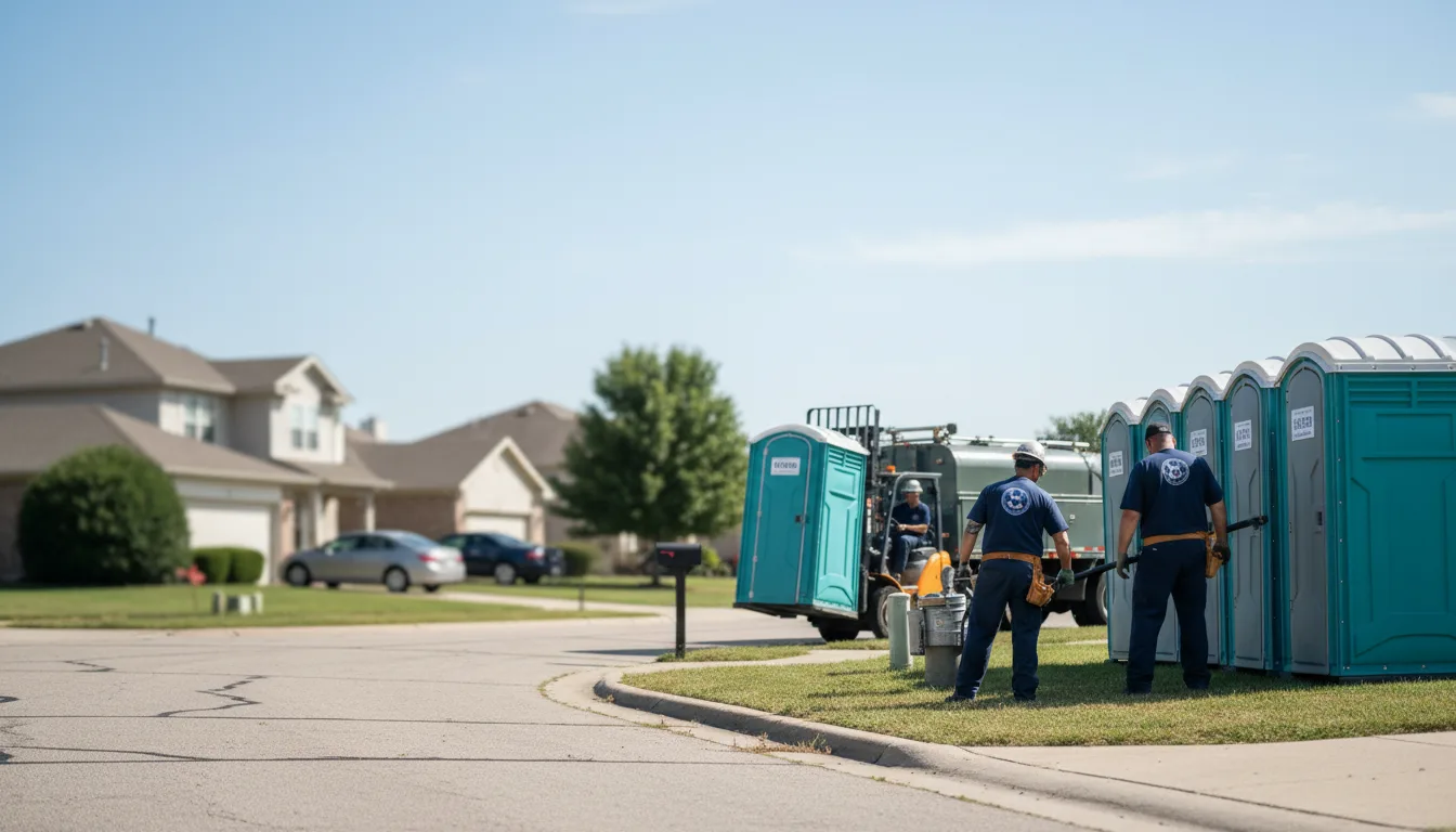 Porta Potty Rental in Emerson, NJ near me